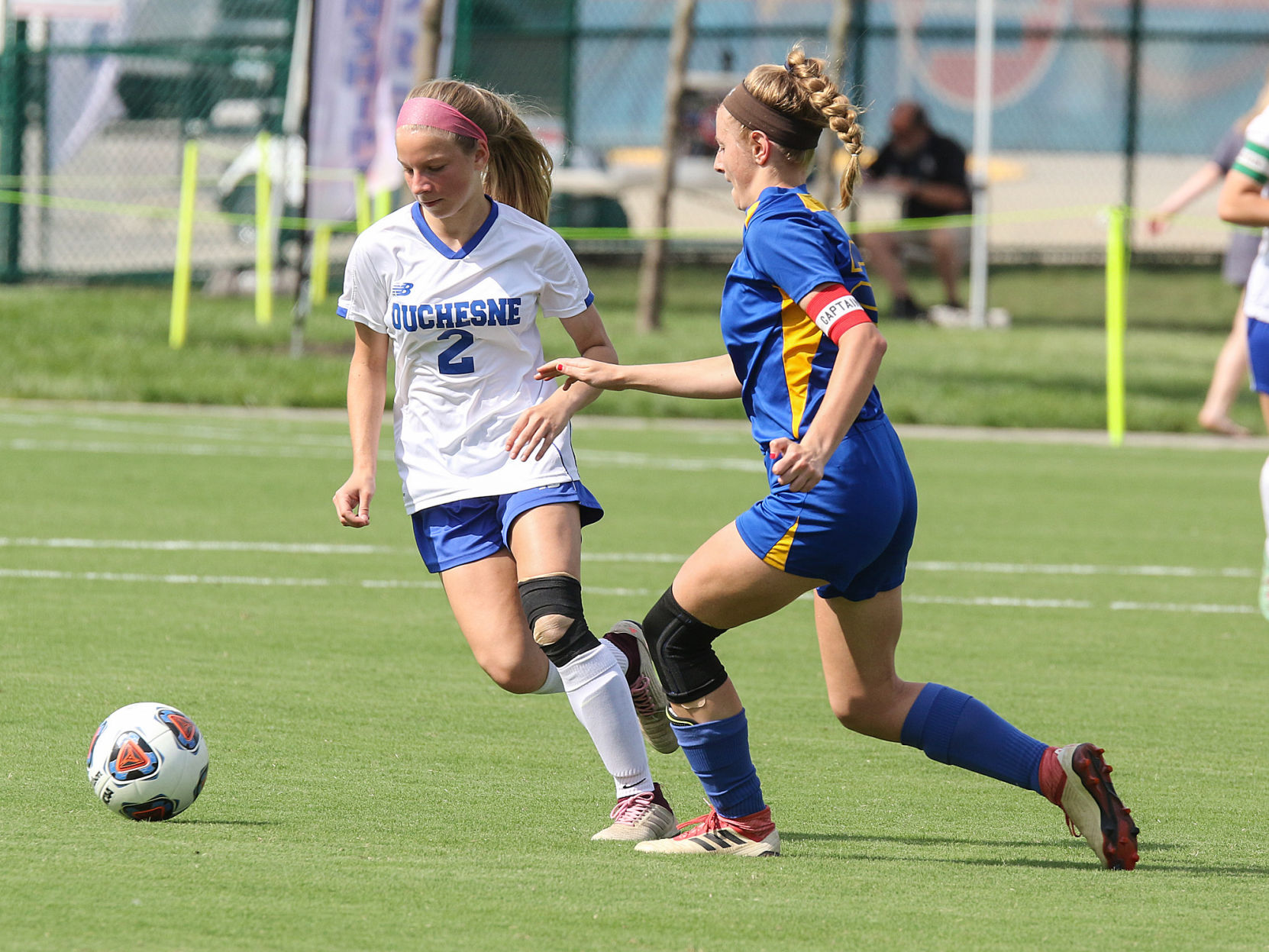 Duchesne vs. St. Vincent girls soccer